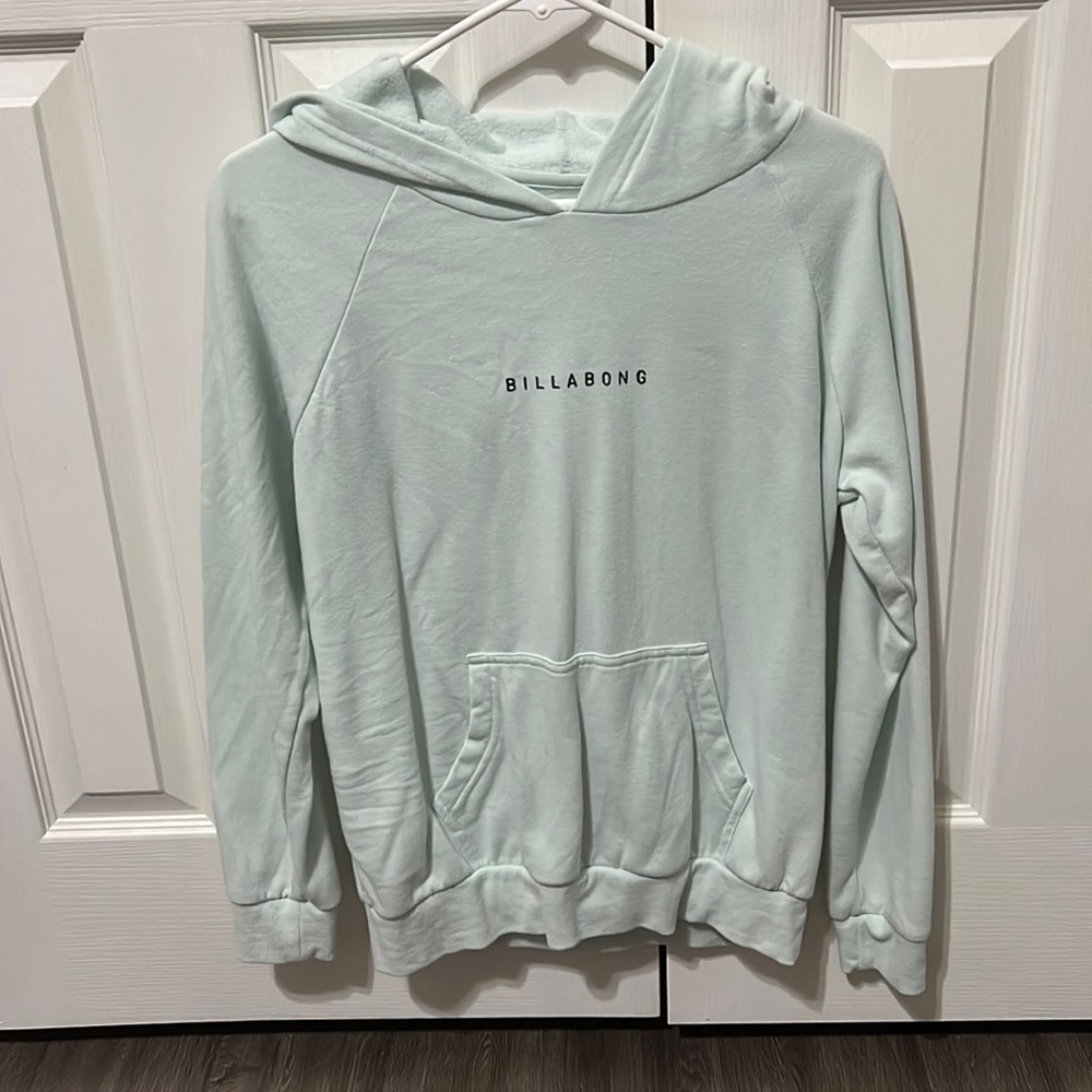 Light Blue Billabong Hoodie